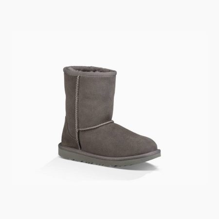 UGG Classic II Grey Boots for Kids (VETC98435)